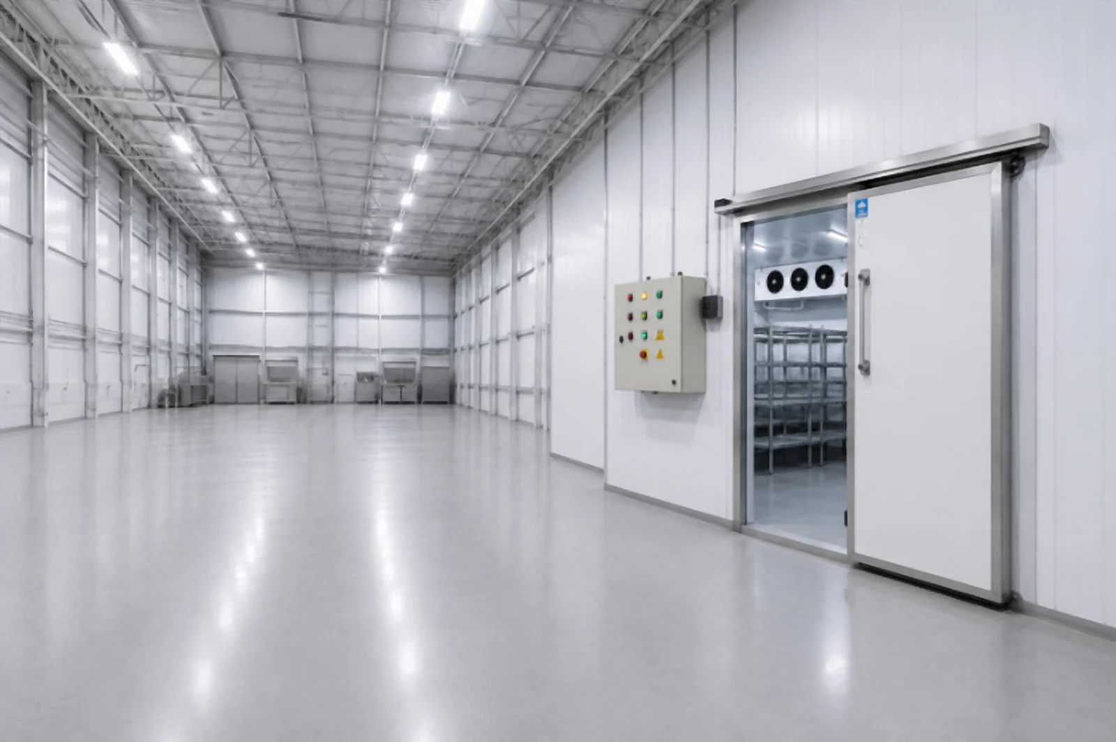Cold room facility installation