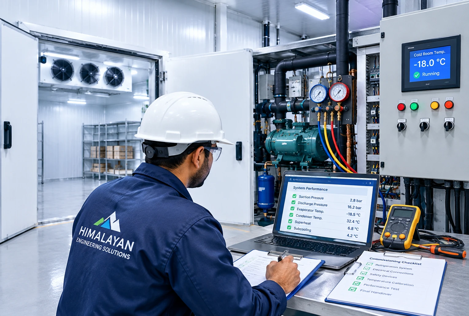 Testing and commissioning